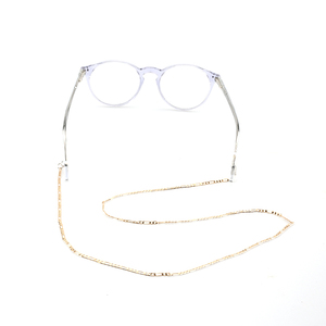 Cadena para <span class=keywords><strong>Gafas</strong></span> de Sol de Metal para <span class=keywords><strong>Mujer</strong></span>, Accesorios Ópticos de Alta Calidad, Antideslizante, Resistente al Sudor, Color Dorado - Product Image 3