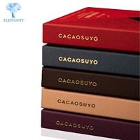 Boîte d'Emballage Pliante Haut de Gamme Luxe Dorée Qualité Alimentaire pour Barres de Chocolat Sucrées avec Logo Personnalisé