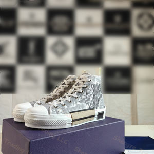 Chaussures décontractées de luxe B23 en cuir véritable de haute qualité avec motif imprimé, espadrilles de marche et de skateboard pour l'été - Product Image 2