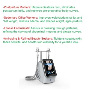 Máquina Profesional de Modelado Corporal con Doble Sonda para Avances <span class=keywords><strong>en</strong></span> Fitness, <span class=keywords><strong>Quema</strong></span> de <span class=keywords><strong>Grasa</strong></span> Persistente y Escultura Muscular, Dispositivo para Salón - Product Image 5