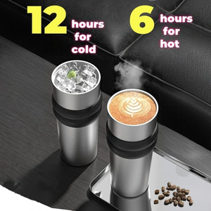 Vaso Térmico de Viaje de Acero Inoxidable 18/10 de 700 ml con Logotipo Personalizado, Tapa con Pajita y Correa para la Muñeca, para Portavasos de Coche - Product Image 5