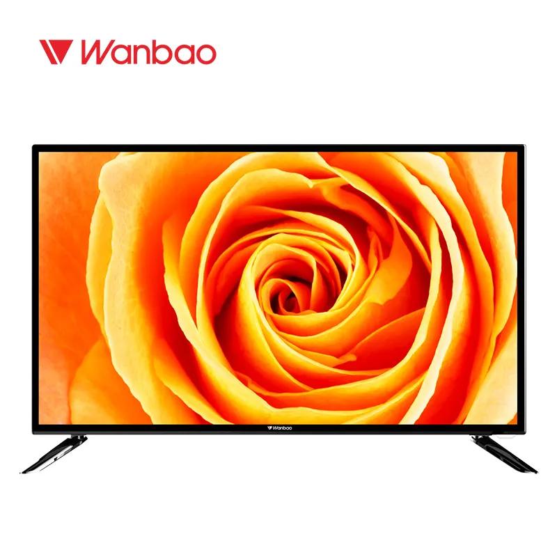 Wanbao NEW design 43 50 55 65 75 Inch 4K smart lcd TV Ultra HD Led TV