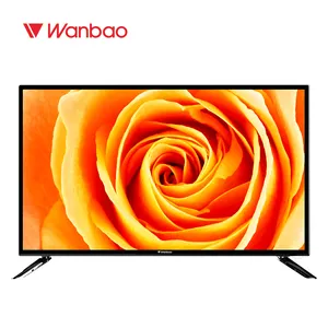 Wanbao تصميم جديد 43 50 55 65 75 بوصة 4K الذكية تلفاز lcd الترا HD أدى التلفزيون
