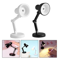 Lámpara de Lectura Plegable Premium con Superficie Lisa e Iluminación Suave para Estudio, Dormitorio, Sala de Estar, Lámparas de Mesa