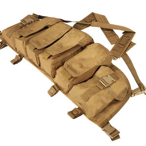 سترة تلاعب الصدر متعددة الحقائب التكتيكية مع الحقيبة مجلة التدريب في الهواء الطلق - Product Image 4