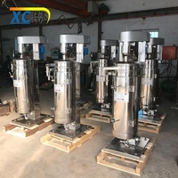 Séparateur tubulaire centrifuge à crème et lait écrémé GF105 pour huile de coco, fourni par l'usine