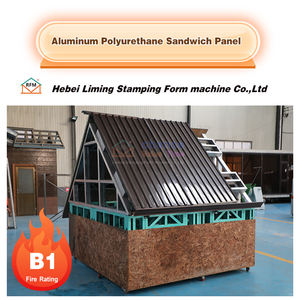 Chaillage Facile à installer Panneau sandwich pour toit isolé Panneaux sandwich <span class=keywords><strong>en</strong></span> alliage d'aluminium adaptés à la construction de <span class=keywords><strong>toits</strong></span> - Product Image 2