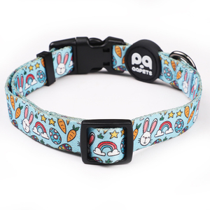 <strong>Custom</strong> Cartoon Print Luxury Polyester Webbing <strong>Dog</strong> <strong>Collar</strong> Personalized Adjustable Small Medium Large Pets Comfort Top Priority - Product Image 4