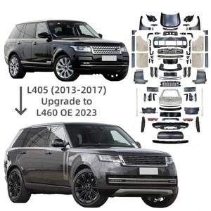 Kit de Carrocería L405 a L460 para Range Rover <span class=keywords><strong>Vogue</strong></span> 2012-2017, Modificado <span class=keywords><strong>2023</strong></span> 2024, Parachoques, Capó, Difusor, Guardabarros, Tapa del Maletero, Faros Delanteros - Product Image 1