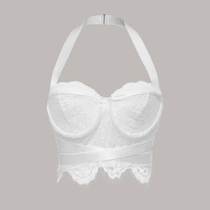 Viviblook Z0203TP – Nouveau débardeur sexy en dentelle pour femme, style licou court - Product Image 5