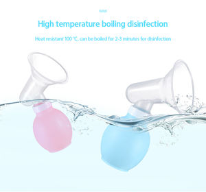 Tire-lait manuel en silicone simple et solide <span class=keywords><strong>pas</strong></span> <span class=keywords><strong>cher</strong></span> <span class=keywords><strong>allaitement</strong></span> rose/bleu tire-lait manuel - Product Image 5
