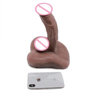 Популярная игрушка для мастурбации лесбиянок геев, мягкие реалистичные фаллоимитаторы для пениса, анальные женские секс-игрушки для женщин, супер пенис для женщин - Product Image 3