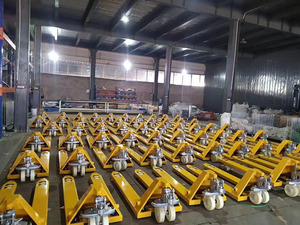 Nuova capacità manuale manuale 2000kg Hangzhu transpallet a mano per uso magazzino - Product Image 3