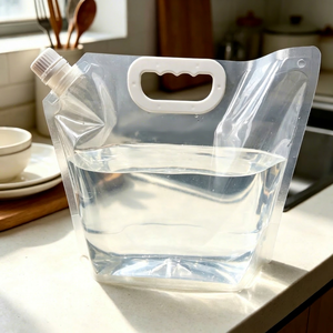 OEM Custom Printed Water <b>Storage</b> Pouch Foldable Portable Multi Color for Outdoor Sports Event - Product Image 1