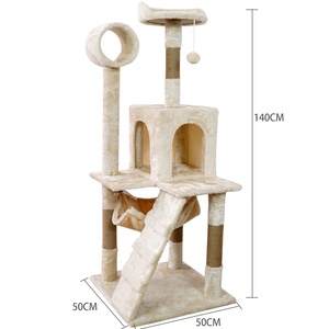 Grosir Pohon Kerajinan Kucing Kualitas Tinggi 2021 Produk Hewan Peliharaan Baru Rumah Kucing - Product Image 3