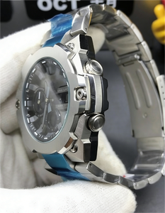 calendrier entièrement automatique, format 12/24 heures, heure mondiale, compte à rebours, chronomètre, alarme multifonctionnelle, double éclairage LED. - Product Image 5