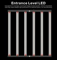 Luz de Cultivo Económica de 720W-PPE2.5/2.7 Para Interiores de Espectro Completo de 4 Pies (1.2m), Diseño Todo en Uno 4x4, OEM CE ULCA ISO BSCI Bloom, Precio de Fábrica