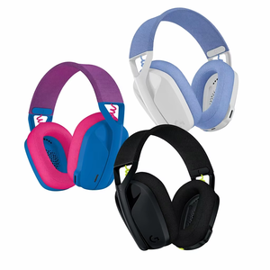 Auriculares para Juegos Logitech G435 Lightspeed, Ultraligeros de 165 g, Inalámbricos de 2 Modos, Sonido Envolvente 7.1, <span class=keywords><strong>Precio</strong></span> de Fábrica, Auriculares para PC FPS - Product Image 1