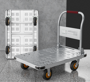 Chariot à main en acier robuste MBC-039, <span class=keywords><strong>best</strong></span>-seller, taille personnalisable, chariot à main en métal, chariot à roulettes, 70 x 50 cm - Product Image 5