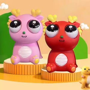 Juguetes Antiestrés Divertidos, Truco Creativo con Ojos Saltones, Juguetes de PU Unisex para Niñas de 5 a 7 Años, Sezhicai - Product Image 1