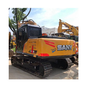 Excavatrice sur chenilles hydraulique Sany155C d'occasion, engin de terrassement pour travaux de construction, Sany155 à vendre - Product Image 1