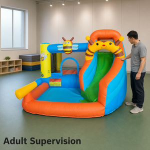 Château gonflable <span class=keywords><strong>Noco</strong></span> Classic Jumping House pour usage domestique, avec des couleurs vives, pour deux enfants - Product Image 2