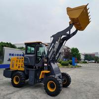 1,5 Tonnen 1,8 Tonnen 2 Tonnen Mini-Frontlader Kompakte Radlader mit Schaufel Joystick CE EPA Schaufel-Frontlader