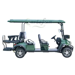 2 4 6 8 Seats Wholesale Golf Cart Sightseeing Vehicle/ Electric Utility Golf Cart