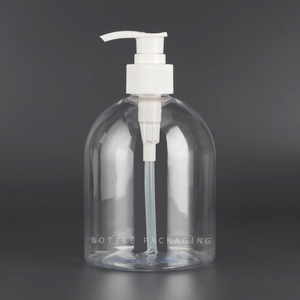 Giá bán buôn Pet rõ ràng nhựa 250ml 500ml rửa tay xà phòng lỏng chai bao bì - Product Image 5