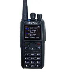 AnyTone AT-D878S GPS 9 W digitales/analoges zwei-Wege-Radio 4000 Kanäle UHF Einzelband 400-480 MHz tragbares Handfunkgerät