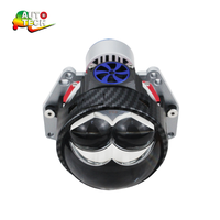 Nouveau projecteur LED W70 3 pouces à double laser 70W 12V avec lentille de projecteur, faisceau haut/bas pour accessoires automobiles