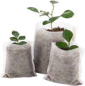 Bolsas biodegradables para cultivo de plantas de semillero, tamaño personalizado, no tejidas, para semillero, jardín y casa - Product Image 5