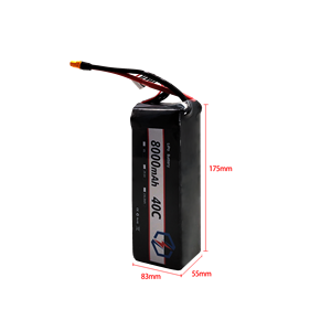 Batería de Litio para Dron XINGTO FACTORY STOCK 8000mAh 75C 6S 7S 8S 6500mah/9100mah/7500mah para Batería Lipo de Dron/Fpv - Product Image 3