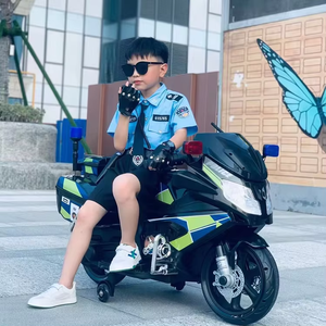 Nouvelle moto <span class=keywords><strong>électrique</strong></span> 12V pour enfants, moto en plastique pour bébé avec lumière, voiture jouet à piles - Product Image 3