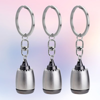 Porte-clés de moteur d'avion en métal personnalisé Porte-clés pendentif de compagnie aérienne petits cadeaux et souvenirs promotionnels