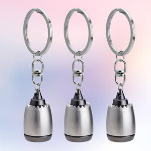 Portachiavi promozionale piccoli regali e souvenir portachiavi portachiavi aereo in metallo personalizzato - Product Image 4