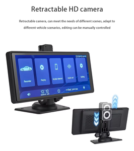 Tragbare Dashcam-Autoradio - 9,3 Zoll HD IPS-Bildschirm, Kabelloses Carplay & Android Auto, Vorder- und Rückseiten-Endlosaufnahme - Product Image 4