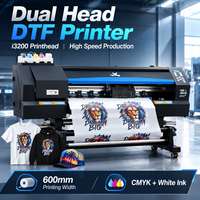 Imprimante industrielle A1 DTF grand format 600mm  puissance directe au film pour t-shirt vêtements oreiller couette impression