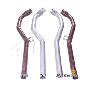 Compatible avec Porsche Macan <span class=keywords><strong>S</strong></span> Turbo 3.0T 3.6T <span class=keywords><strong>B5</strong></span> Catback 304SUS 2013-2017, système d'échappement haute performance à sortie droite avant. - Product Image 6