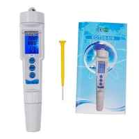 Testeur de qualité de l'eau numérique portable, pH-mètre/TDS/EC/thermomètre numérique, compteur TDS