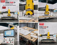 Mesin Pemotong Batu CNC 5 Axis Australia Siap Pakai untuk Produsen Batu Profesional dan Produsen Meja Dapur