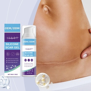 Gel penghilang bekas luka silikon 50g, penggunaan rumah efektif pembalut luka melembabkan memutihkan tanda peregangan kecantikan pribadi - Product Image 1