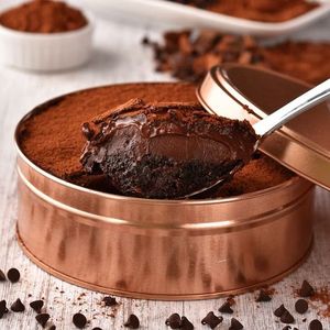 Tin Round Box Round Wholesale Food Grade 200x80mm Custom Cheap Cake Tin Cans Springform Baking Christmas Metal Round Dream Cake Tin Box