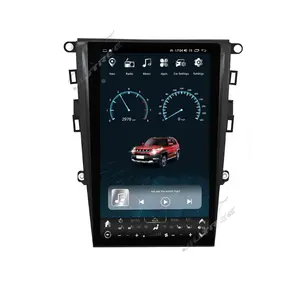 13.6 인치 안드로이드 12 포드 Mondeo 퓨전 MK5 2013-2020 자동차 라디오 멀티미디어 플레이어 AUTO 오디오 Carplay 테이프 레코더