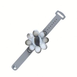 Nueva Pulsera Antiratas de Silicona Colorida, con Burbuja de Pulpo y Giroscopio Giratorio, Venta al por Mayor - Product Image 4
