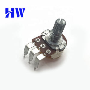 DB-16KS-<span class=keywords><strong>8</strong></span> 16mm Single Gang <span class=keywords><strong>Potentiometer</strong></span> Resistência Ajustável 1K-1M <span class=keywords><strong>Ohm</strong></span> com interruptor para Ajuste e Escurecimento Resistor - Product Image 3