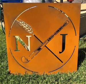 Chapa de Acero Corten Envejecido para Corte Láser, Chapa Plana de Corten Oxidado para Revestimiento, Corte a Medida - Product Image 1