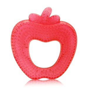 Jouet de dentition apaisant en forme de pomme, rempli d'eau, de qualité alimentaire, pour bébés, vente en gros - Product Image 2