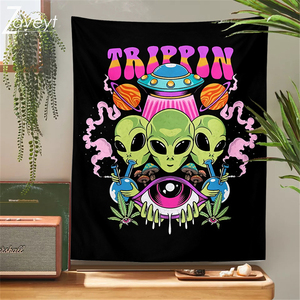 Ustoms Ove ushroom Lien RINT apestries, me ecor ippie, stronaut Pace ypsy sysychelic itchcraft - Product Image 1