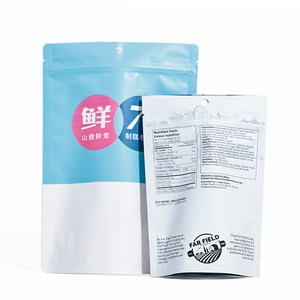 Bolsas de aperitivos de edamame tostado de alta proteína Embalaje de sabor cajún sin grano Bolsa de pie para alimentos saludables 21g de proteína - Product Image 3